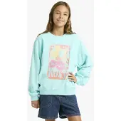 Roxy Lineup Crew Rg Terry - Blue - 176
