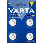 Varta – CR2016 litium-nappiparisto - 4 kpl (6016101404)