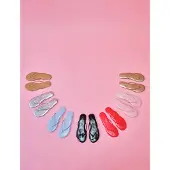 Bianco Biamexico Flip Flop Faux Leather - Blue - 39