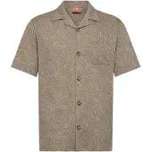 Mos Mosh Gallery Mmgmarlon Vanese Cuban Shirt - Khaki green - S