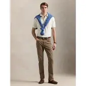 Ralph Lauren Custom Slim Fit Soft Cotton Polo Shirt - Cream - L