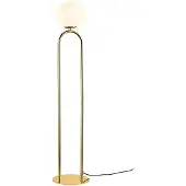Nordlux by Nordlux Design-jalkalamppu Shapes, Messinki/kulta, Olohuone/ruokailutila, Lasi, Design