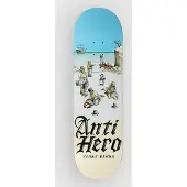 Antihero Raney Liberdad 9" Skeittilaudan dekki white Koko Uni