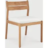 Ethnicraft Jack Ruokailutuoli Teak/Off White