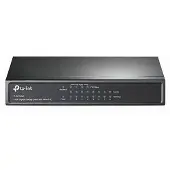 TP-LINK TL-SG1008P V4 - 8-porttinen gigabit-pöytäkytkin 4 PoE+-portilla, Harmaa