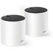 TP-LINK DECO X55 (2-Pack), Valkoinen, Sisäinen, Verkkoreititin, Kaksitaajuus (2,4 GHz/5 GHz), Wi-Fi 6 (802.11ax), 3000 Mbit/s (DECO X55(2-PACK))