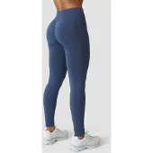 ICANIWILL Smooth Seamless Mid Waist Tights Dusty Twilight Blue
