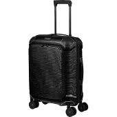 Travelite Millennium 4-pyöräinen Käsimatkatavara 55 cm Kannettavan tietokoneen taskun syvyys Musta