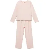 Mango Cotton Long Pyjamas - Pink - 7-8