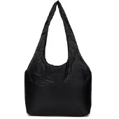 Weekday Padded Nylon Tote Bag - Black - ONE SIZE
