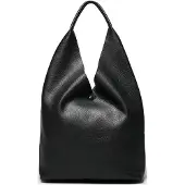 Ceannis Triangle Pu Shoulder Bag - Black - 32X10X32CM