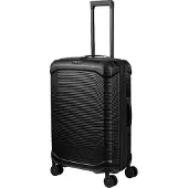 Travelite Millennium 4-pyöräinen vetolaukku 67 cm Laajennettava Musta