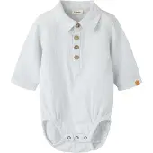 Lil´ Atelier Nbmjesper Ls Body Shirt Lil - Grey - 56