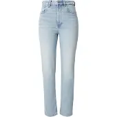 Calvin Klein Jeans Farkut 'Faded High-rise Mom' vaaleansininen