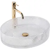 REA Mirella Transparent työtasoinen pesuallas
