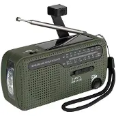 101 Inc Fosco Emergency Crank Radio SW1/SW2/FM/AM