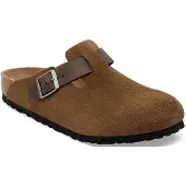 Birkenstock Boston Leve/Leoi Dark Tea - Brown - 48