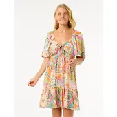 Rip Curl Cala Vadella Mini Dress - Multi/patterned - M