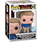 Funko POP! Marvel: Wolverine - Wade Wilson (Assistant to the Assistant Regional Manager, Drivemax) (Special Edition) #1470 Bobble-Head Vinyl Figure