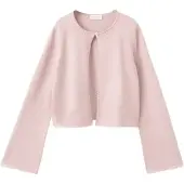 Mango Fine-Knit Cardigan - Pink - 11-12