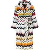 Missoni Murrina Hooded Bathrobe - Multi/patterned - XL