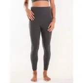 Boob Once-On-Never-Off Merinovillaleggingsit, Dark Grey Mélange S