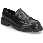 Bianco Biajeff Fringe Loafer Polido - Black - 46