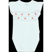 Hust&Claire Britt Vauva Body White 92 cm Valkoinen 92 cm Tytöt