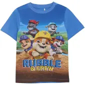 Minymo T-Shirt Ss - Blue - 92