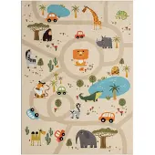 KMCarpets Animal Matto 120x160, Linen