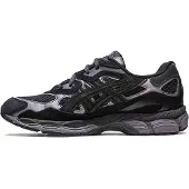 Asics Matalavartiset tennarit 'GEL-NYC' musta / hopea