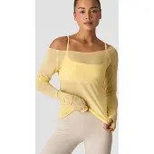 ICANIWILL Nimble Thin Long Sleeve Fading Yellow