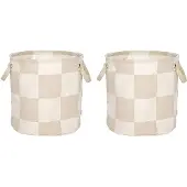 OYOY Chess säilytyskorit medium 2-pack Clay-offwhite