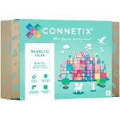Connetix Pastel Creative Pack 120 Pieces - Multi/patterned - ONE SIZE