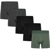 Resterods Rtgunnar Cotton 5-Pack - Grey - XL