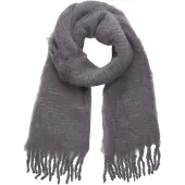 Balmuir Aurora Kid Mohair Scarf - Grey - ONE SIZE