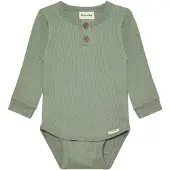 Minymo Body Ls Rib - Green - 62