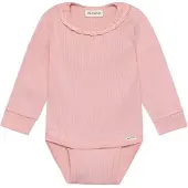 Minymo Body p/h - Joustinneule - Hopea Vaaleanpunainen - - 74 - Bodyt P/H