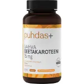 Puhdas+ Vahva Beetakaroteeni 15 mg