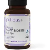 Puhdas+ Beauty Biotiini 5.000µg 120kaps ravintolisä