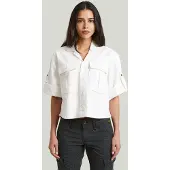 G-Star Boxy Relaxed Shirt - White - Women