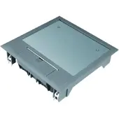 Hager Tehalit Vq06 lattiapistorasian kansi 200x200, harmaa