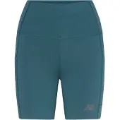 New Balance Nb Sleek Storage Race Short 6" - Green - XL