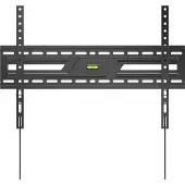 Deltaco ARM-1151-B Heavy Duty kiinteä seinäkiinnike, 37-86", 75 kg, Musta
