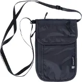 Cocoon Travel Neck Wallet Phantom Black Arvosäilytys OneSize