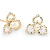LILY AND ROSE Elise Earrings Ivory pearl gold