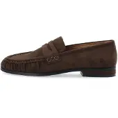 Bianco Biacarma Penny Loafer Faux Suede - Brown - 40