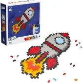 Plus plus Puzzle By Number Rocket 500Pcs - Multi/patterned - ONE SIZE