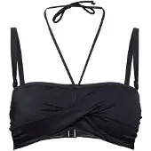 WiKi Bandeau Bikini Top - Black - F x 85