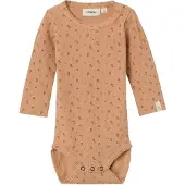 Lil´ Atelier Nbfgago Ls Slim Body Lil Noos - Orange - 62